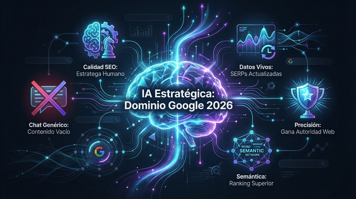 Claves de la inteligencia artificial para dominar el posicionamiento en Google para el año 2026